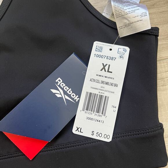 Reebok Women's Active Collective Dream Blend Bra Size XL - Picture 4 of 9